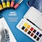 Daler-Rowney® Aquafine Half Pan Travel 12 Color Watercolor Set